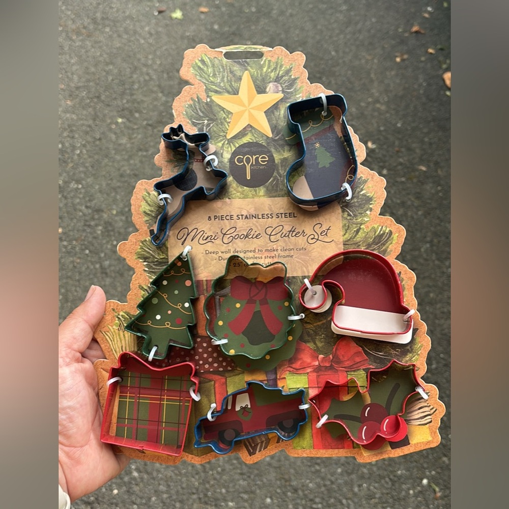 Christmas Cookie Cutter Set - Multicolor